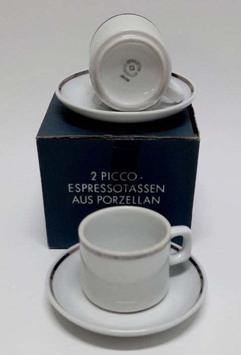 Набор кофейных пар, 2 шт, Германия (сост. на фото)