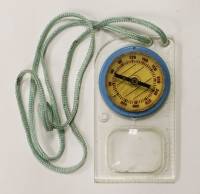 Комбинированный прибор - компас, линейка и лупа, СССР (состояние на фото)