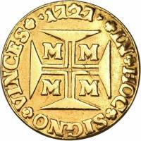 (№1724km113) Монета Бразилия 1724 год 1,000 Reacute;is (Жоао В)