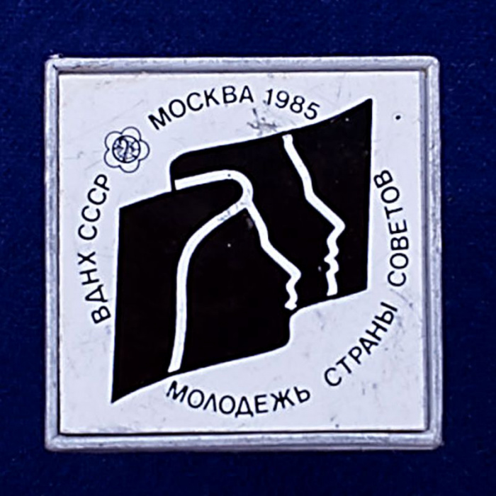 28582\127135 Значок &quot;Молодежь Страны Советов. ВДНХ&quot;