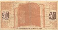(№1937P-NL12) Банкнота Испания 1937 год "50 Ceacute;ntimos"