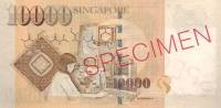 () Банкнота Сингапур 1999 год 10 000  ""   UNC
