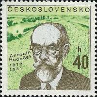 (1972-025) Марка Чехословакия "Антонин Гудече"    Личности I Θ