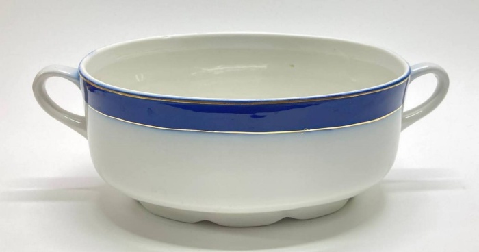 Супница фарфоровая, Кобальт, без крышки