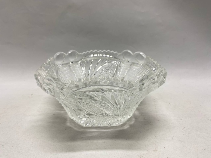 Салатник конфетница хрусталь СССР