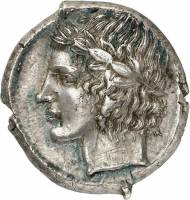 (№1970) Монета Древняя Греция 1970 год 1 Tetradrachm (Следующих)