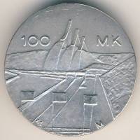 () Монета Финляндия 1989 год 100 марок ""   UNC
