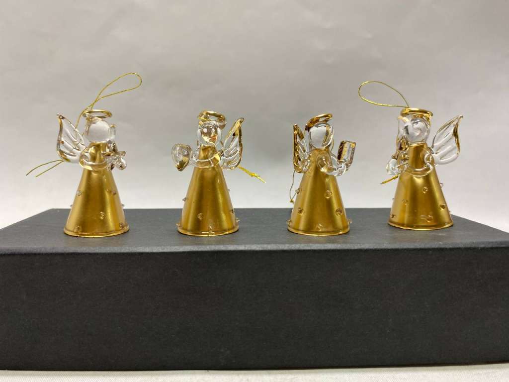 Елочные игрушки ангелы