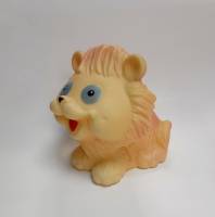 Резиновая игрушка-пищалка "Львенок" (сост. на фото)