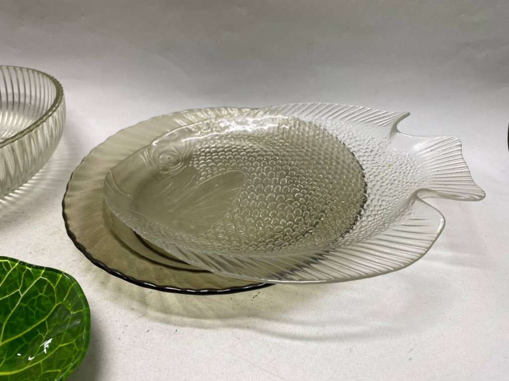 Набор сервировочной посуды стекло