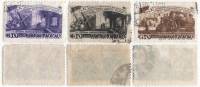 1948-068-70 Серия Набор марок 3 шт СССР  Пятилетка в 4 года Тяжёлое машиностроение II Θ