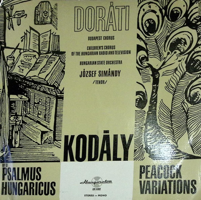 Пластинка виниловая , Венгерский псалм Supraphon 300 мм. Excellent