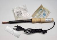 Электропаяльник с деревянной рукояткой Слюдяная фабрика г. Белгород