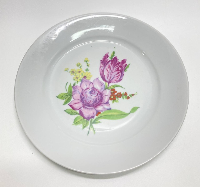 Тарелка цветы, Кахла, ГДР