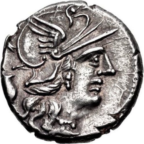 (№1970) Монета Римская империя 1970 год 1 Denarius (Помпея Fostlus)