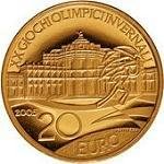 (№2005km267) Монета Италия 2005 год 20 Euro (XX Зимних Олимпийских играх 2006 года в Турине)