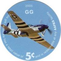 (№2005P-M268) Банкнота США 2005 год "5 Cents"