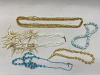 Бусы 5 шт, из натуральных и искусственных материалов