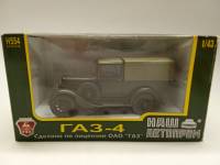 Масштабная модель ГАЗ 4 Ford Model A 1:43 Наш автопром в коробке