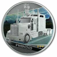(№2010km139) Монета Тувалу 2010 год 1 Dollar (Кенворт W900)