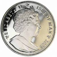 () Монета Остров Мэн 2005 год 1 крона ""   AU