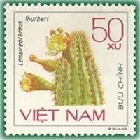 (1985-004) Марка Вьетнам "Кактус трубы органа"    Кактусы III Θ