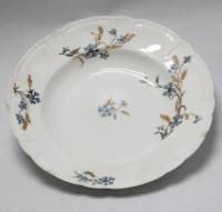 Тарелка суповая Фарфор Frank Haviland Limoges Франция 1910-1914 годы (2) (Есть скол)