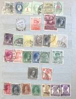 - Набор марок Разные страны 32 шт. Люксембург Индия *  Гашёные .  Θ