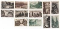 1938-45-56 Серия Набор марок 12 шт СССР  Виды Кавказа и Крыма II Θ