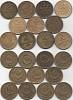 1926-57, 2 коп, 11 шт Набор монет СССР 1926 30 36 37 46 49 52 53 55-57   VF