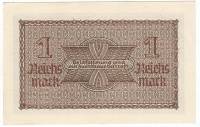 (1939) Банкнота Германия (Оккупация Европы) 1939 год 1 марка    UNC