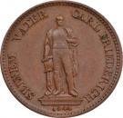 () Монета Германия (Империя) 1844 год 1  ""   Медь  UNC