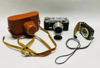 Фотоаппарат ФЭД-2 с объективом Индустар - 26 м + экспонометр Ленинград 4