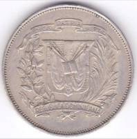  Монета Доминикана 1967 год 12     Медь-Никель  UNC