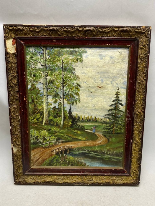 Картина интерьерная пейзаж масло, холст 30*40 см