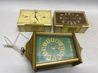 Часы кварцевые СССР, в ремонт, 3 шт