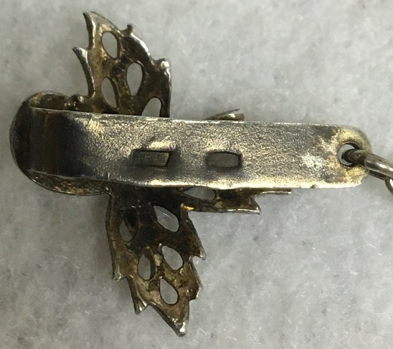 Закладка для книг, серебро 925 пр.