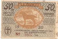 (№1920) Банкнота Германия 1920 год "50 Pfennig"