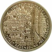 (№2016) Монета ФРГ 2016 год 100 Euro (Всемирного наследия ЮНЕСКО)