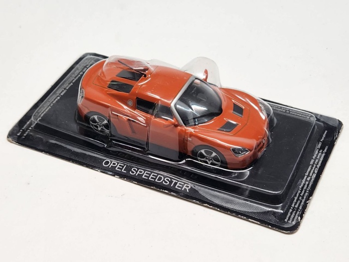 Суперкары модель Opel Speedster в коробке-блистере без журнала