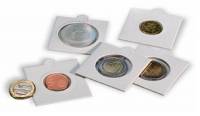 Холдеры для монет, под скрепку - 37.5 мм, упаковка 25 шт. Германия, 323824
