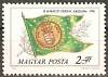 (1981-021) Марка Венгрия "Флаг Ференца Ракоци II,1716 год"    История флагов II Θ