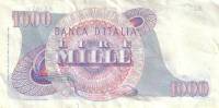 (№1964P-96c.2) Банкнота Италия 1964 год "1,000 Lire"