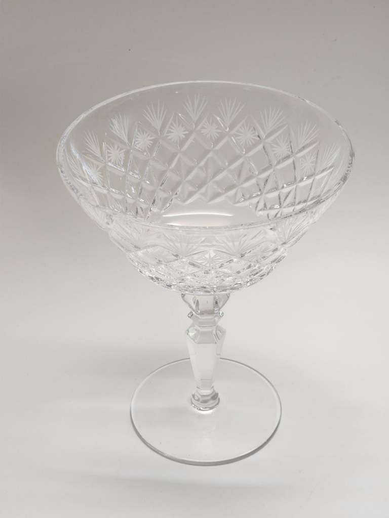 Ваза конфетница на ножке хрусталь СССР