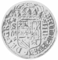 (№1701km256) Монета Испания 1701 год 4 Escudos (Севилья S - М)