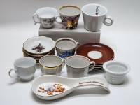 Блюдца Чашки кофейные ЛОЗ, Рига подставка под ложку, фильтр (20 предметов)