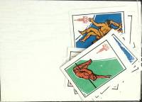 Набор спичечных этикеток "Спорт", новые, в упаковке 28 шт, СССР (сост. на фото)