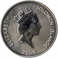 () Монета Соломоновы Острова 2006 год 25 долларов ""   PROOF