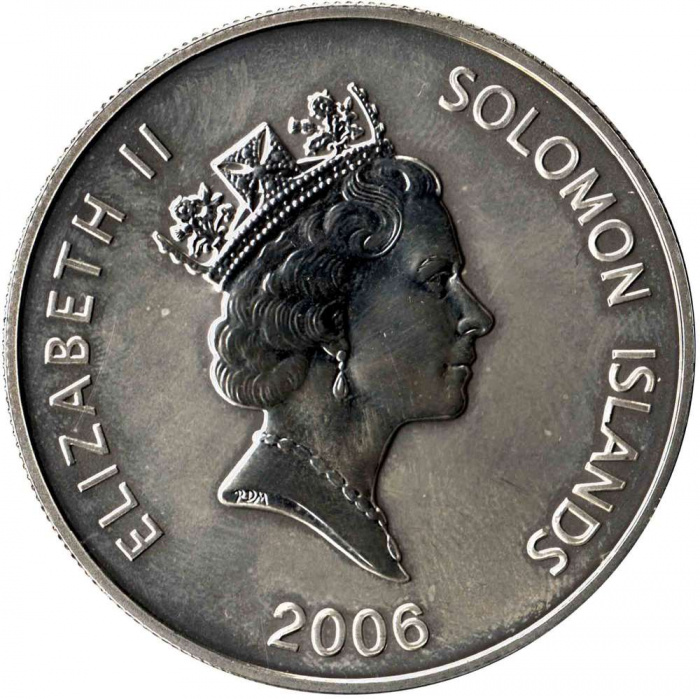 () Монета Соломоновы Острова 2006 год 25 долларов &quot;&quot;   PROOF