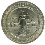 (1936s) Монета США 1936 год 50 центов   150 лет Колумбии, Южная Каролина Серебро Ag 900  UNC